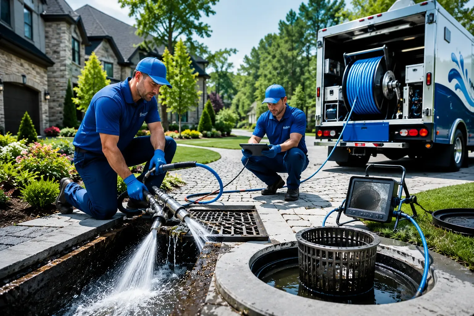 Local outdoor drain cleaning professionals in Newport Coast, CA